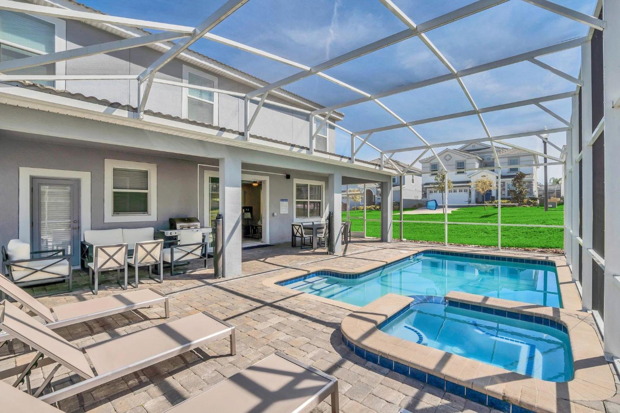 8Br Luxury - Sleeps 22 - Near Disney With Pool & Hot Tub! Davenport Esterno foto